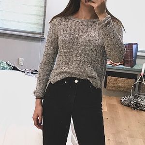 LOFT Gray Sweater
